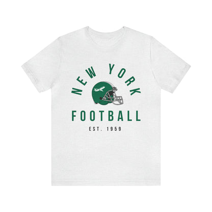 Vintage New York Jets Football Tee - Retro Football T-Shirt Apparel - Men's & Women's Unisex Sizing