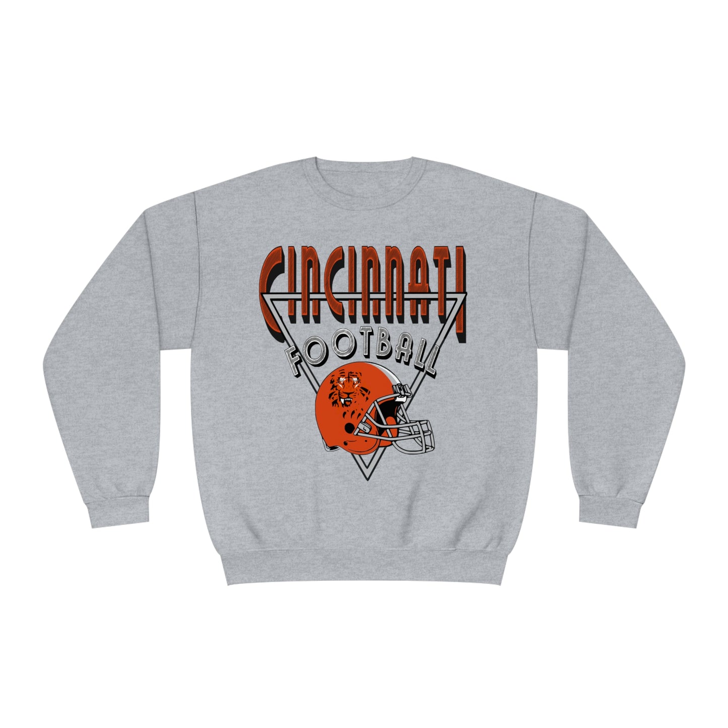 Vintage Cincinnati Bengals Crewneck Sweatshirt - 90's NFL Football Hoodie - Men's & Women's 90's Oversized