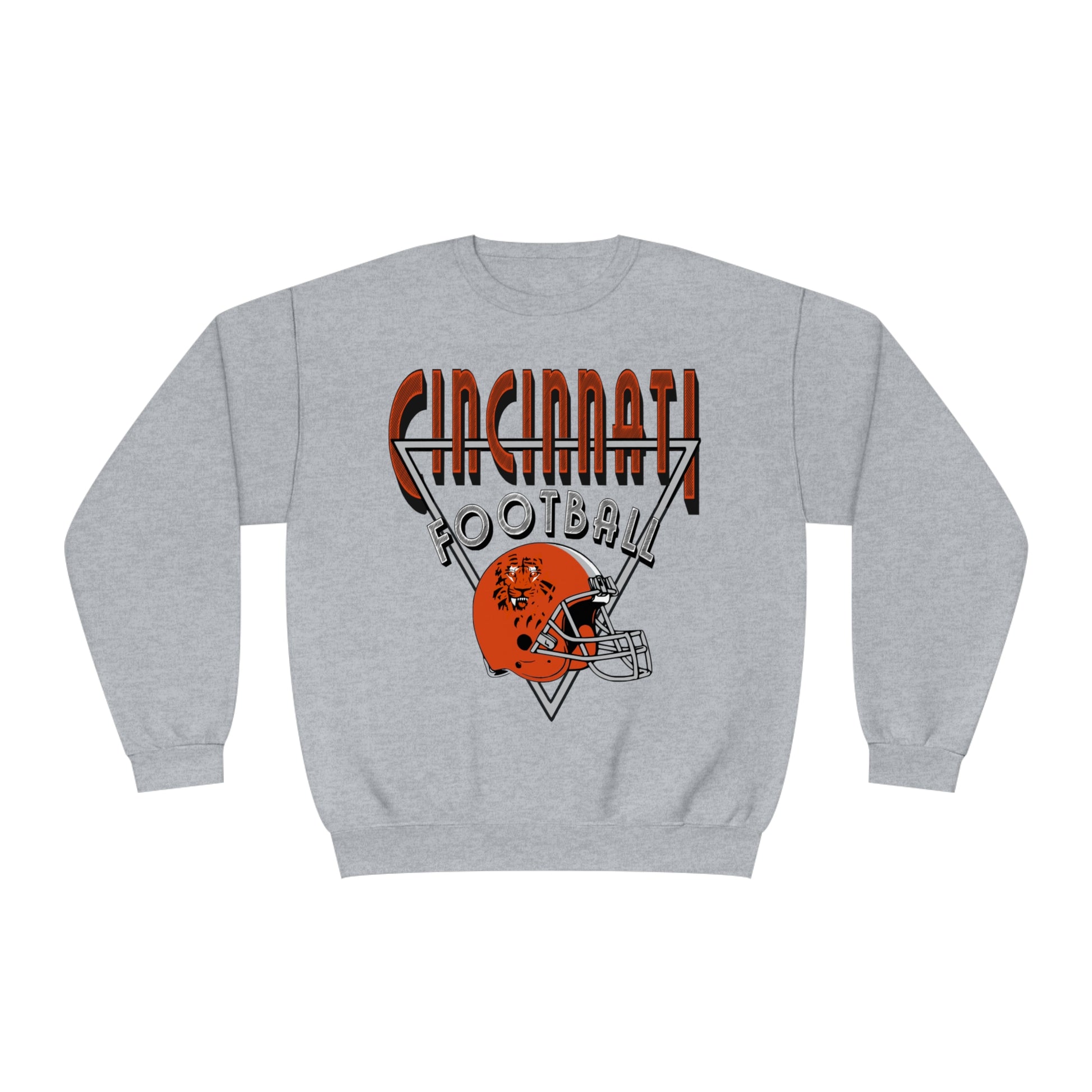 Vintage Cincinnati Bengals Crewneck Sweatshirt - 90's NFL Football Hoodie - Men's & Women's 90's Oversized