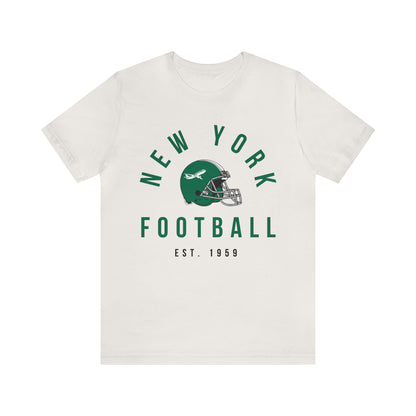 Vintage New York Jets Football Tee - Retro Football T-Shirt Apparel - Men's & Women's Unisex Sizing