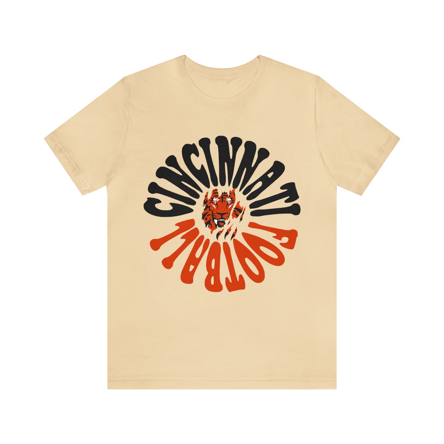 Cincinnati Bengals T-Shirt - Vintage Short Sleeve Tee - Retro Oversized, 90's Men's & Women's Apparel - Design 2