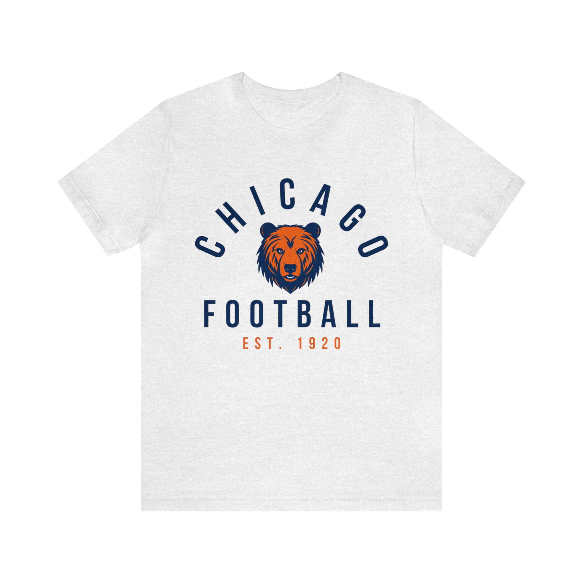 Vintage Chicago Bears Short Sleeve T-Shirt - Throwback NFL Football Men's & Women's Oversized Tee - Design 4