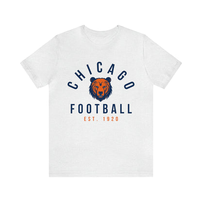 Vintage Chicago Bears Short Sleeve T-Shirt - Throwback NFL Football Men's & Women's Oversized Tee - Design 4