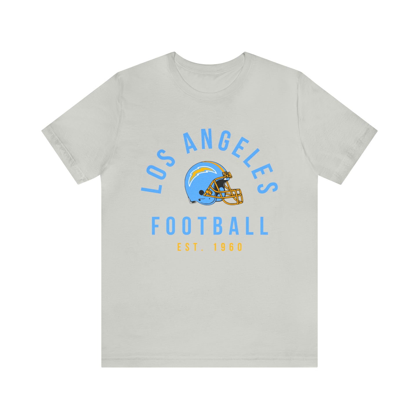 Vintage Los Angeles Chargers T-Shirt - Vintage L.A. Football Oversized Short Sleeve Tee Style Apparel - Design 2