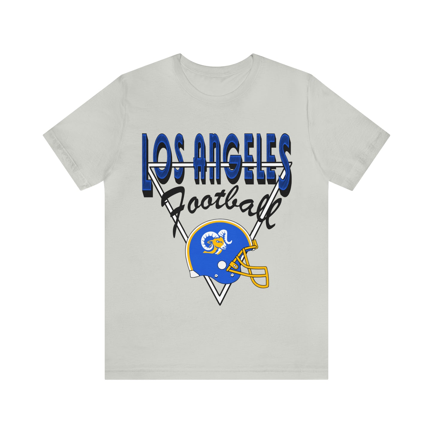 Throwback Los Angeles Rams Tee - Retro California Football T-Shirt Apparel - Men's & Women's Unisex Sizing - Design 3