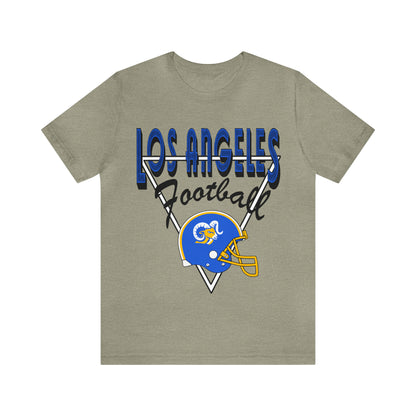 Throwback Los Angeles Rams Tee - Retro California Football T-Shirt Apparel - Men's & Women's Unisex Sizing - Design 3