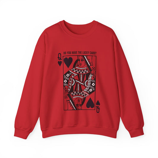 Queen Of Hearts RollHouse Crewneck Sweatshirt