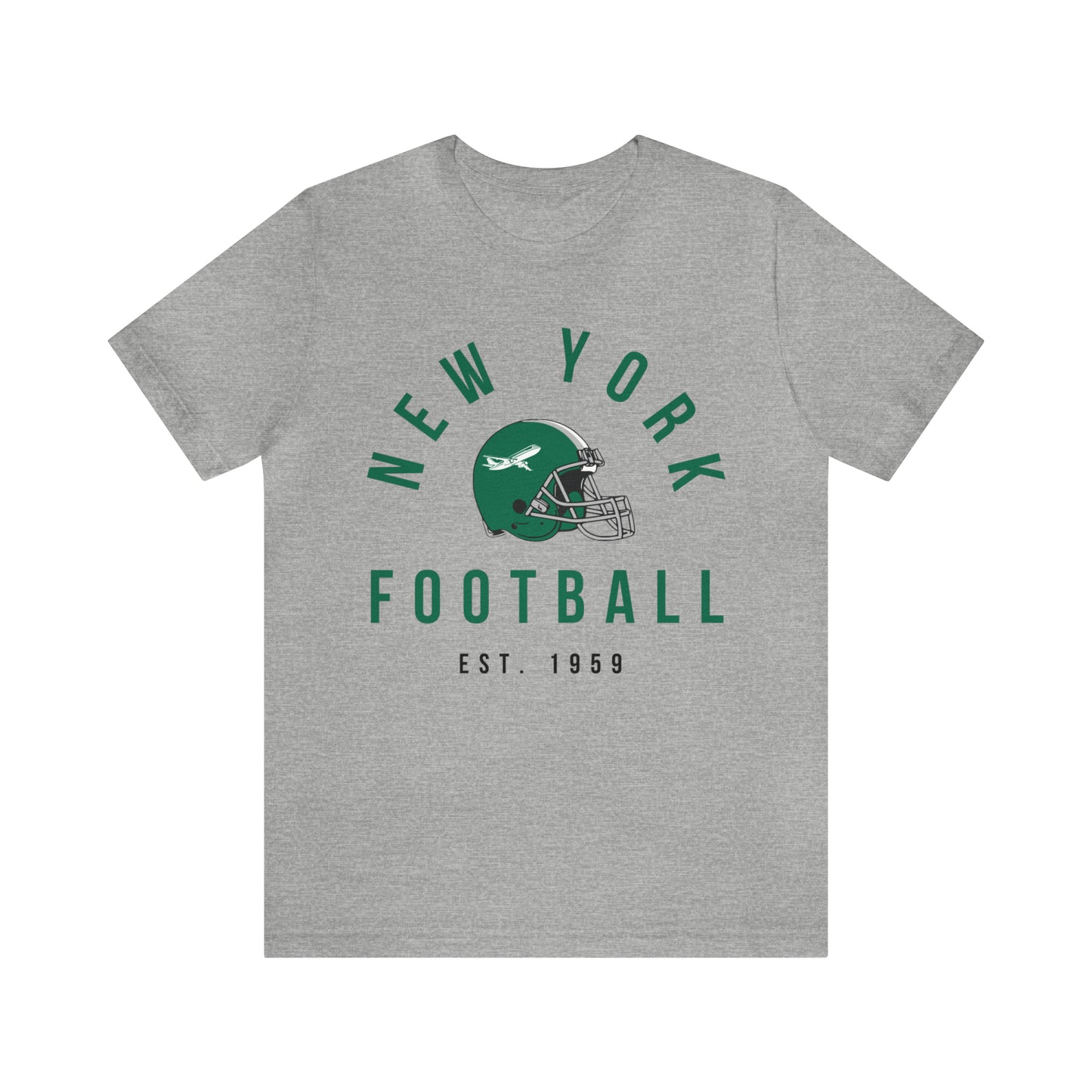 Vintage New York Jets Football Tee - Retro Football T-Shirt Apparel - Men's & Women's Unisex Sizing