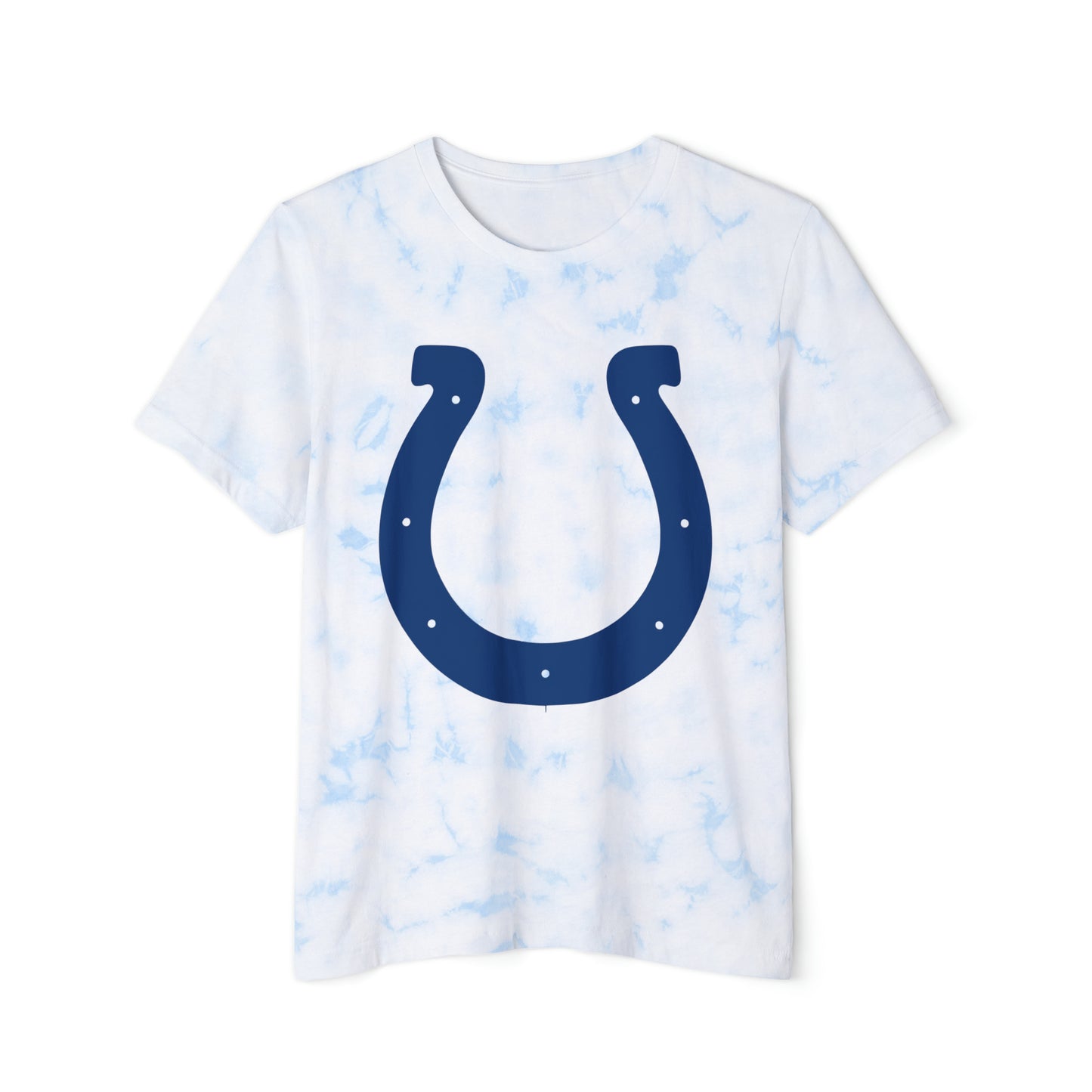 Tie Dye Vintage Indianapolis Colts Short Sleeve T-Shirt - Retro Style Football Tee - Men's & Women's - Design 3