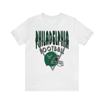 Throwback Vintage Philadelphia Eagles Tee - 90's Short Sleeve T-Shirt - NFL Football Men's & Women's Apparel - Design 3