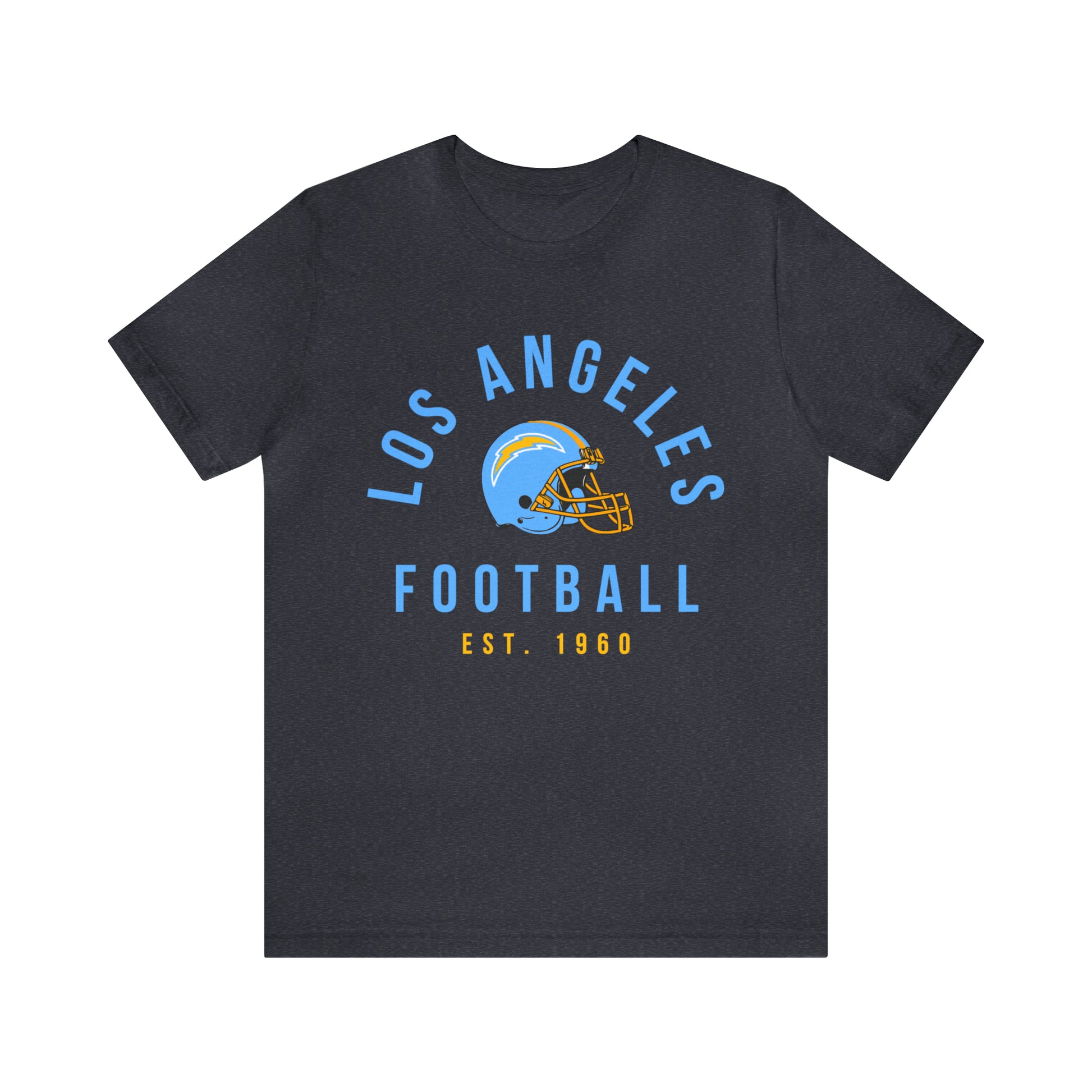 Vintage Los Angeles Chargers T-Shirt - Vintage L.A. Football Oversized Short Sleeve Tee Style Apparel - Design 2