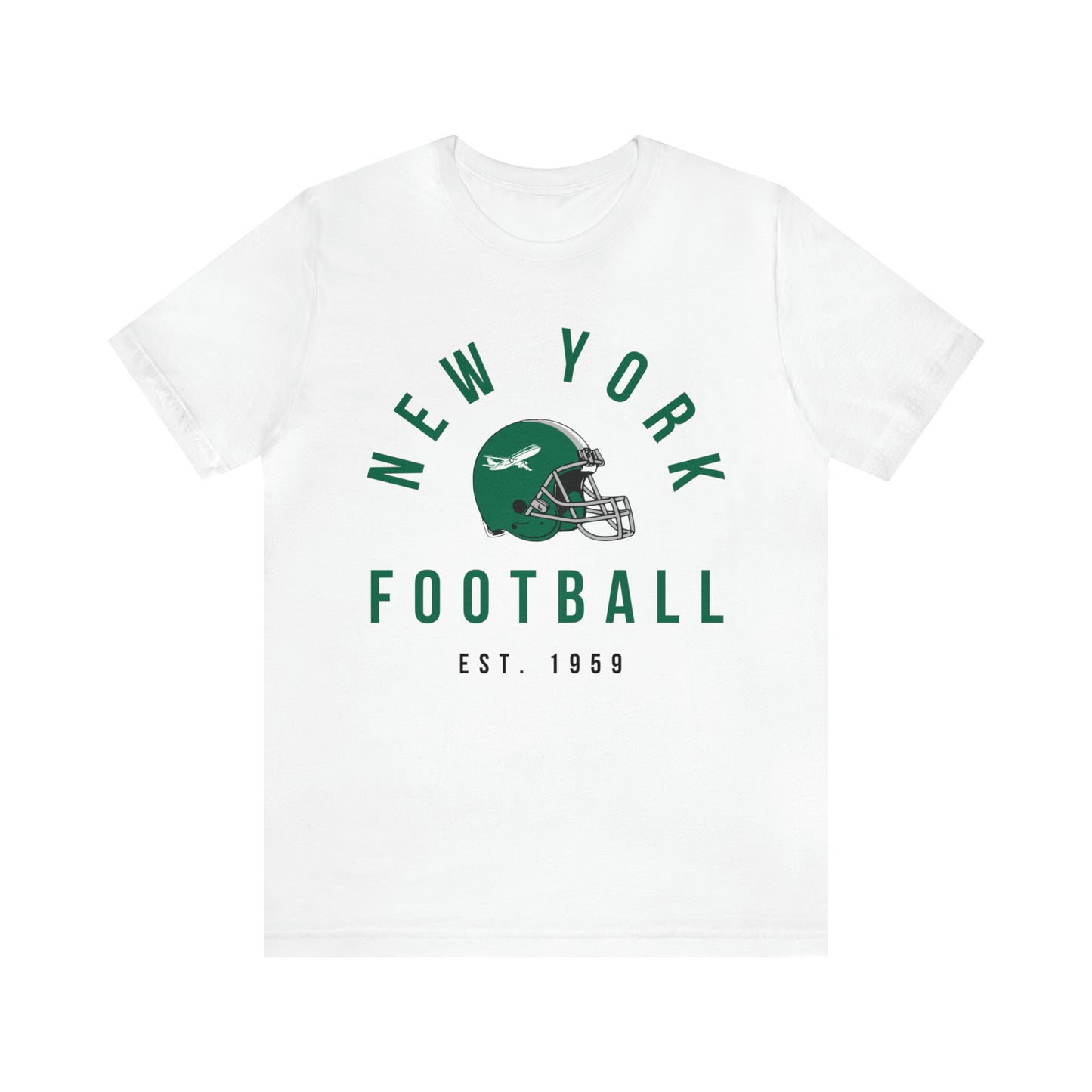 Vintage New York Jets Football Tee - Retro Football T-Shirt Apparel - Men's & Women's Unisex Sizing