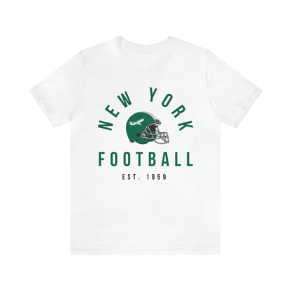 Vintage New York Jets Football Tee - Retro Football T-Shirt Apparel - Men's & Women's Unisex Sizing