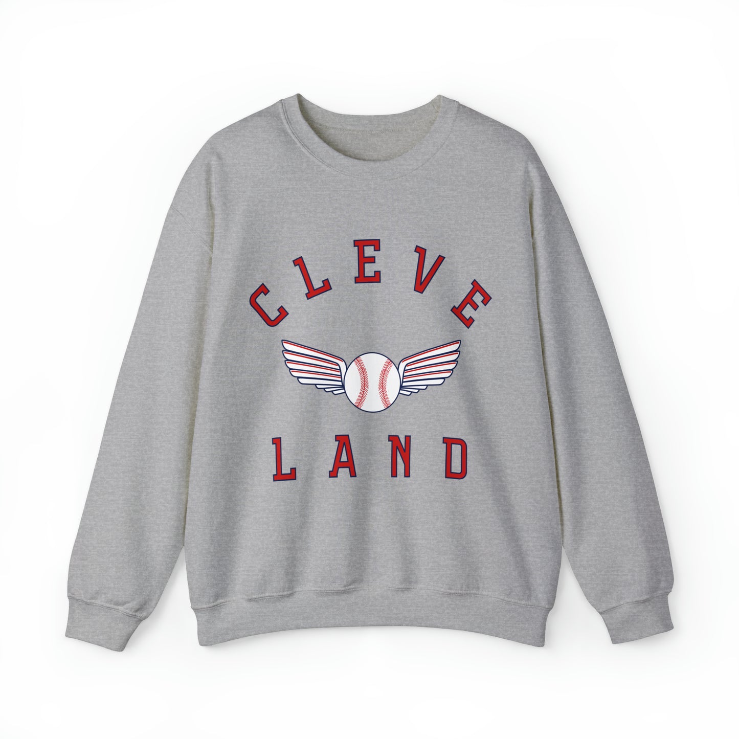 Retro Cleveland Baseball Sweatshirt - Vintage Style Unisex Crewneck