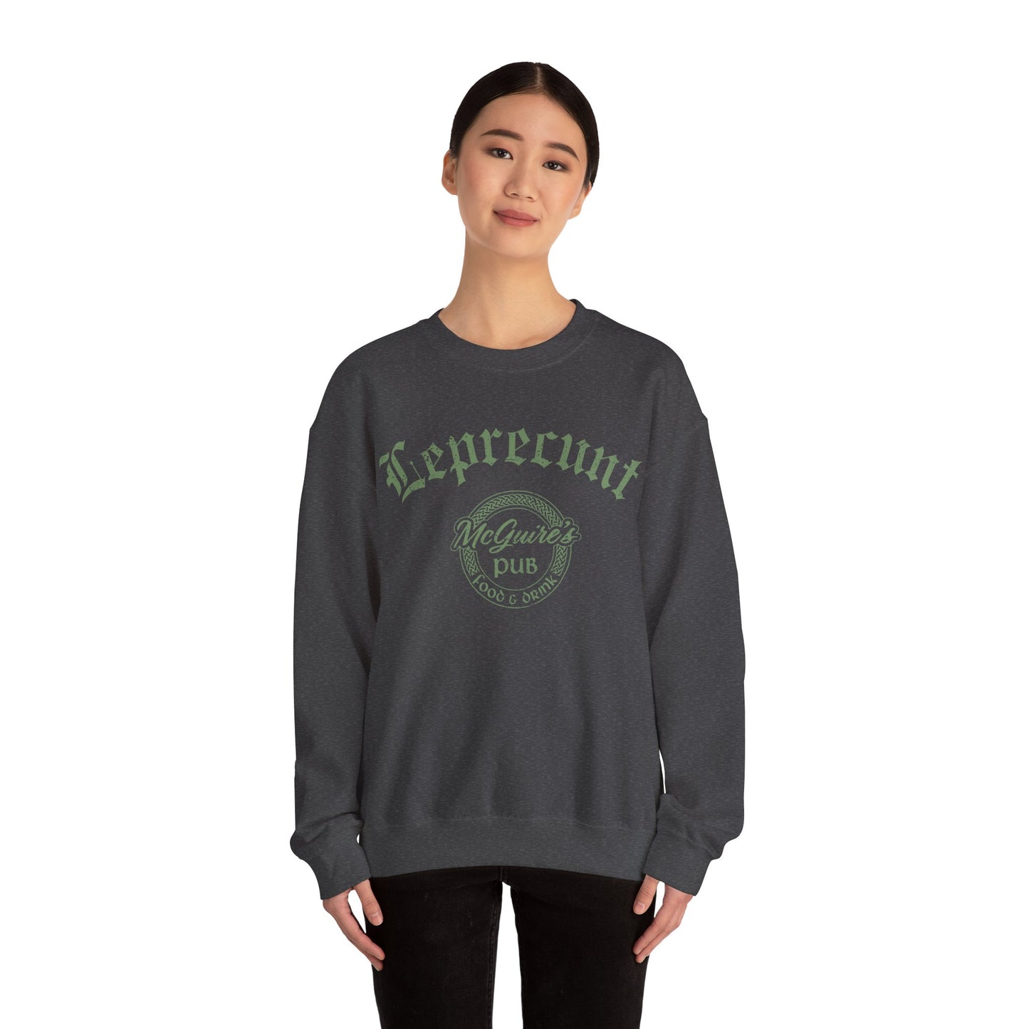 McGuire's Pub Sweatshirt — Leprecunt Irish Pub St. Patrick's Day Crewneck