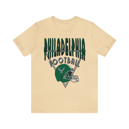 Throwback Vintage Philadelphia Eagles Tee - 90's Short Sleeve T-Shirt - NFL Football Men's & Women's Apparel - Design 3