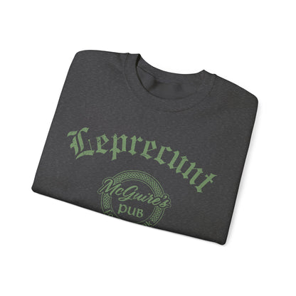 McGuire's Pub Sweatshirt — Leprecunt Irish Pub St. Patrick's Day Crewneck