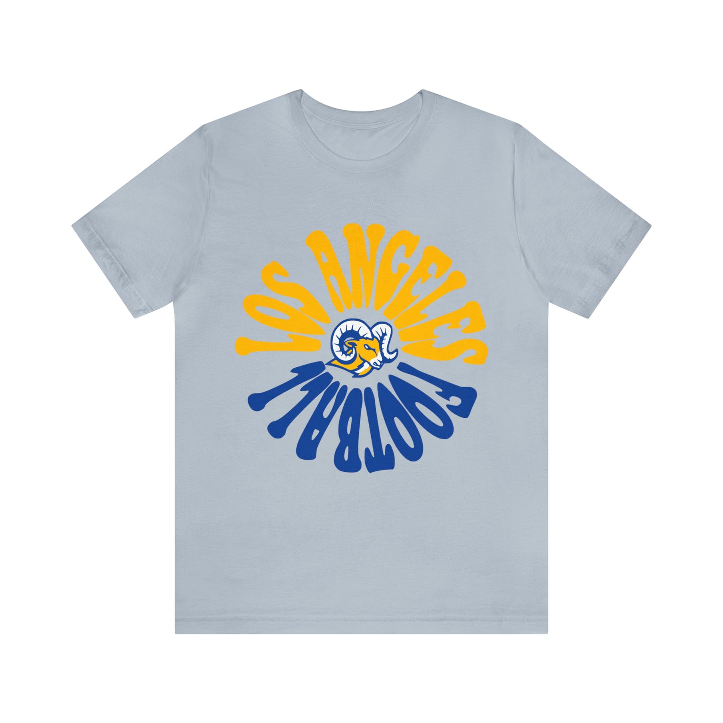 Vintage Los Angeles Rams Tee - Retro California Football T-Shirt Apparel - Men's & Women's Unisex Sizing - Design 2