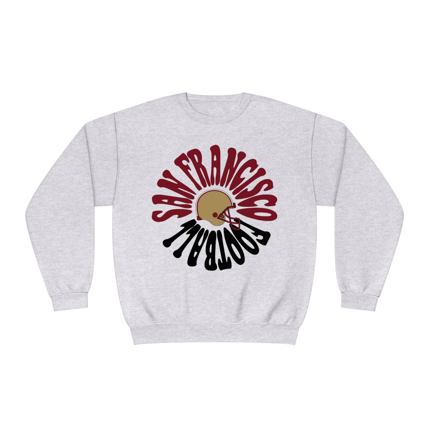 Retro San Francisco 49ERS Crewneck - Vintage Football Sweatshirt - Men's Women's Unisex Apparel - Design 2