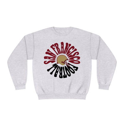 Retro San Francisco 49ERS Crewneck - Vintage Football Sweatshirt - Men's Women's Unisex Apparel - Design 2