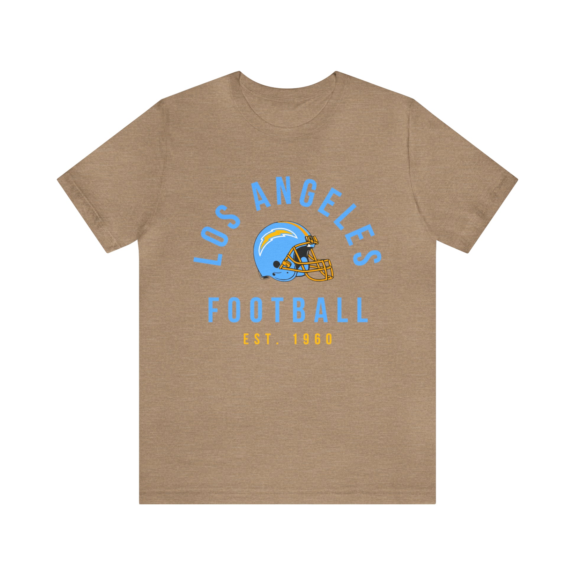 Vintage Los Angeles Chargers T-Shirt - Vintage L.A. Football Oversized Short Sleeve Tee Style Apparel - Design 2