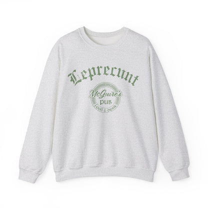 McGuire's Pub Sweatshirt — Leprecunt Irish Pub St. Patrick's Day Crewneck