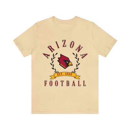 Vintage Arizona Short Sleeve T-Shirt - Retro Style Football Tee - Men's & Women's Retro Apparel - Design 3