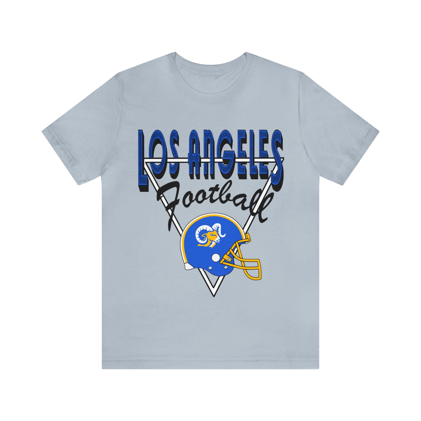 Throwback Los Angeles Rams Tee - Retro California Football T-Shirt Apparel - Men's & Women's Unisex Sizing - Design 3