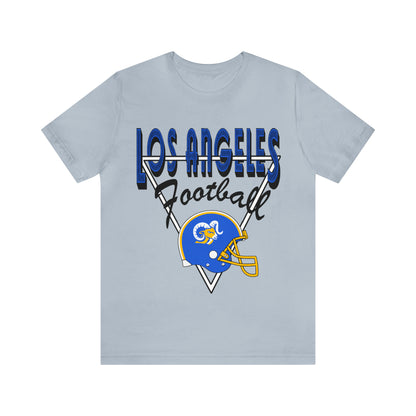 Throwback Los Angeles Rams Tee - Retro California Football T-Shirt Apparel - Men's & Women's Unisex Sizing - Design 3