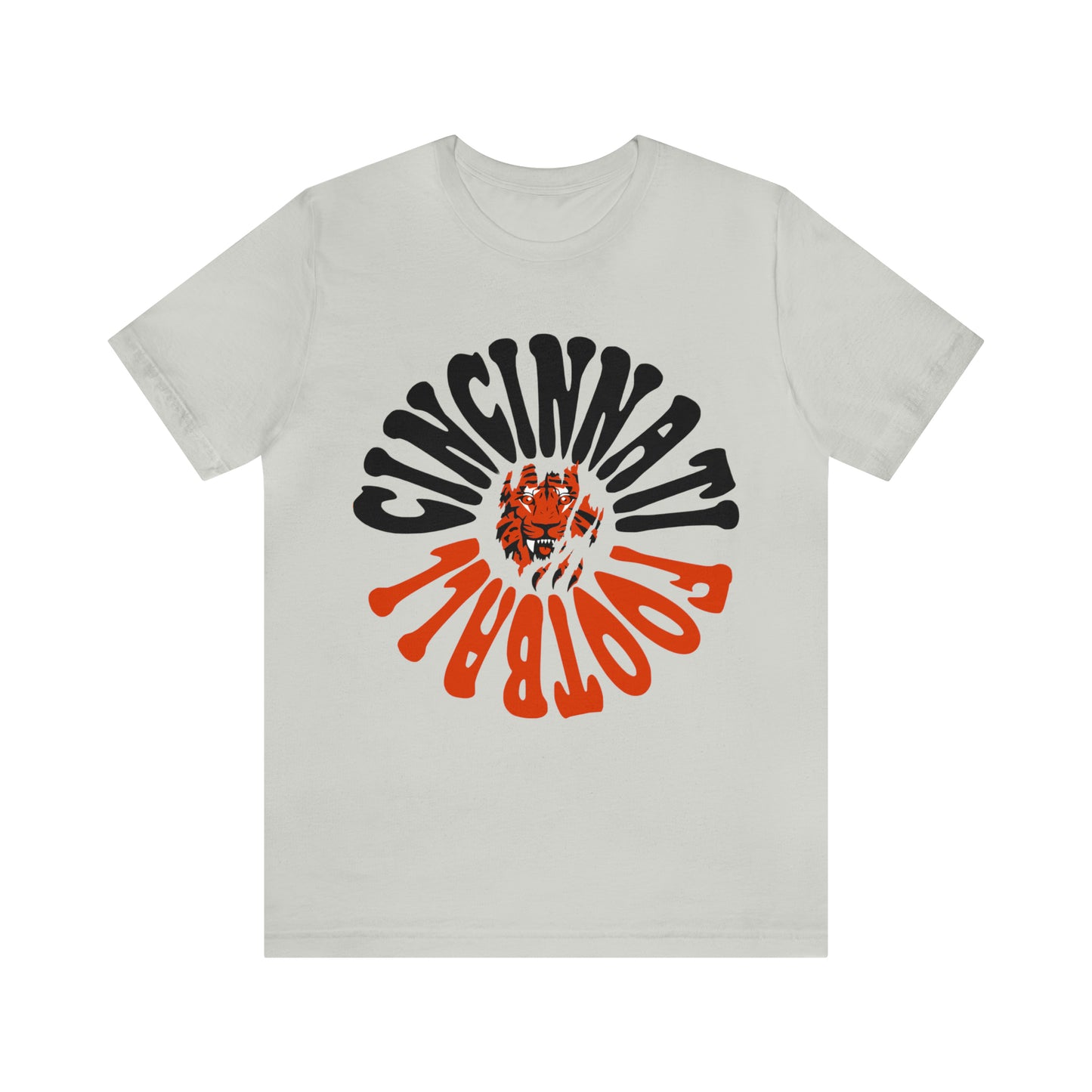 Cincinnati Bengals T-Shirt - Vintage Short Sleeve Tee - Retro Oversized, 90's Men's & Women's Apparel - Design 2