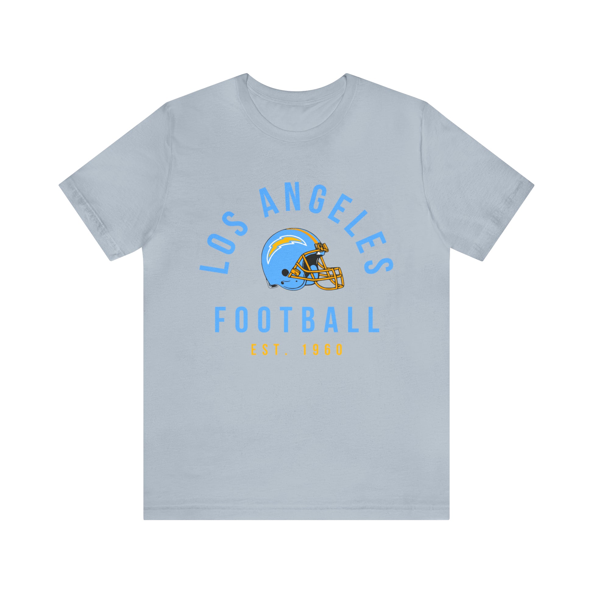 Vintage Los Angeles Chargers T-Shirt - Vintage L.A. Football Oversized Short Sleeve Tee Style Apparel - Design 2
