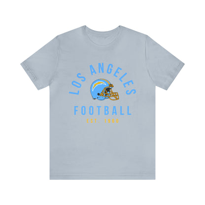 Vintage Los Angeles Chargers T-Shirt - Vintage L.A. Football Oversized Short Sleeve Tee Style Apparel - Design 2