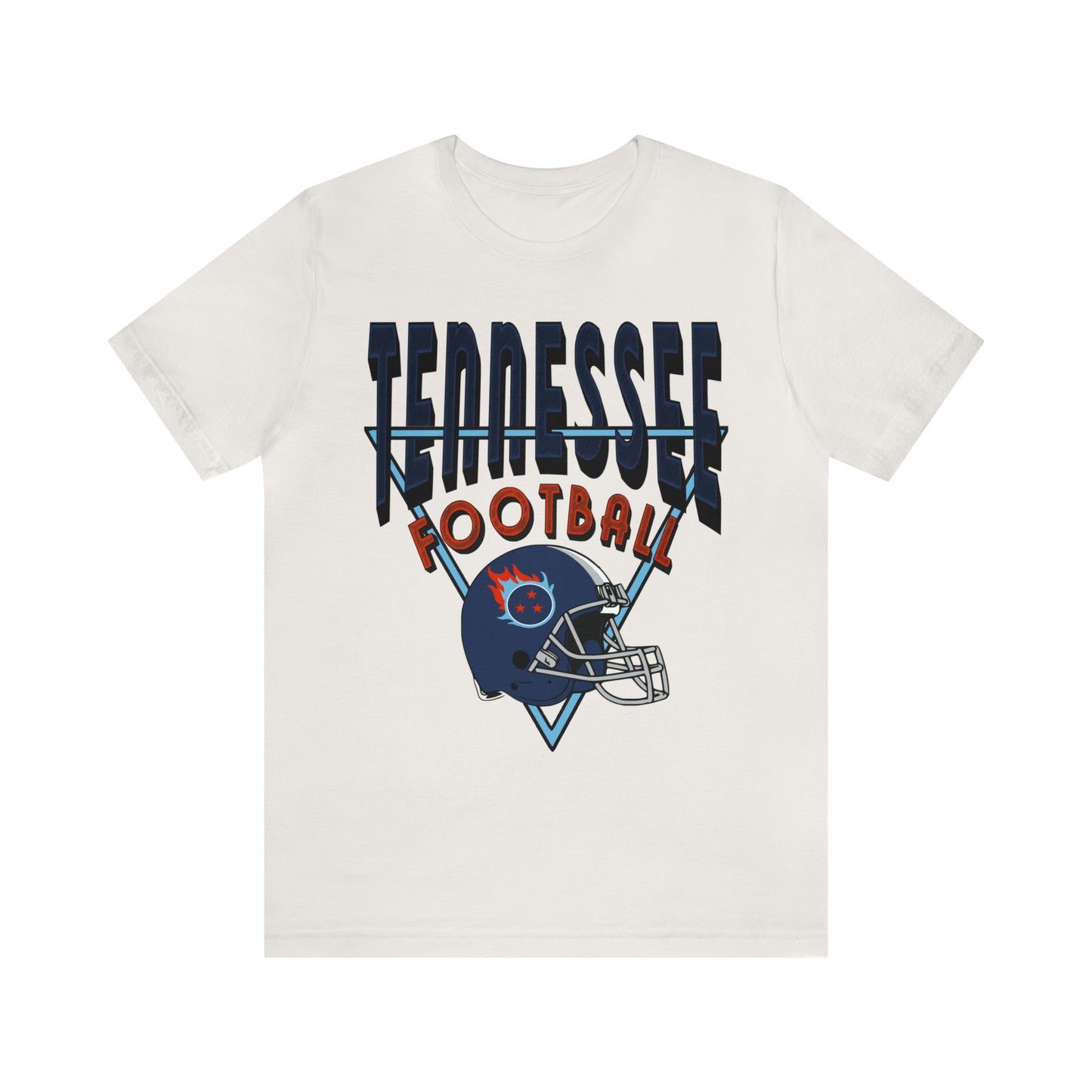 90's Tennessee Titans Tee - Vintage Style Football Short Sleeve T-Shirt- Men's & Women's Football Apparel - Design 3
