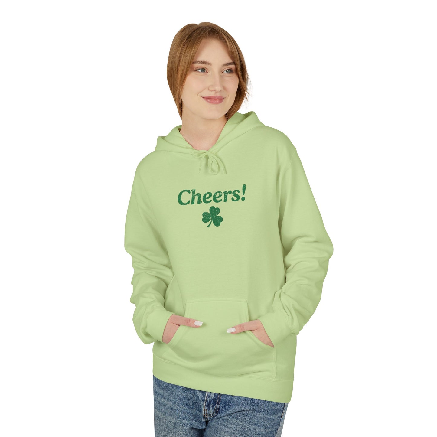 Men's Unisex Hoodie — McGuire’s Garden Market Retro Floral Logo Pullover