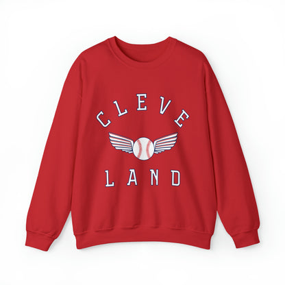 Retro Cleveland Baseball Sweatshirt - Vintage Style Unisex Crewneck