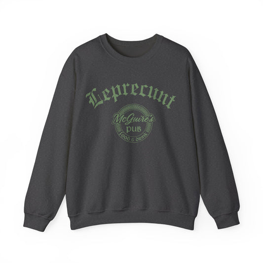 McGuire's Pub Sweatshirt — Leprecunt Irish Pub St. Patrick's Day Crewneck