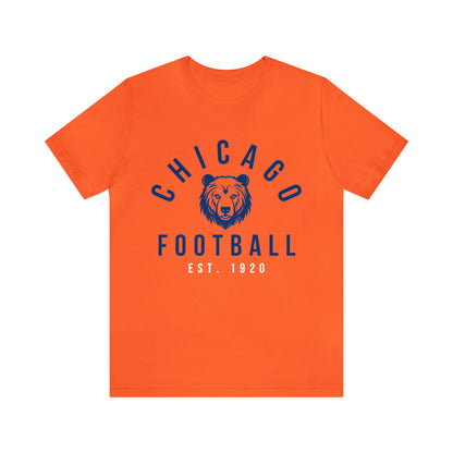 Vintage Chicago Bears Short Sleeve T-Shirt - Throwback NFL Football Men's & Women's Oversized Tee - Design 4