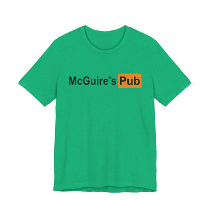 Men's Unisex McGuire's Vintage Shamrock T-Shirt - McGuire's Pub Logo