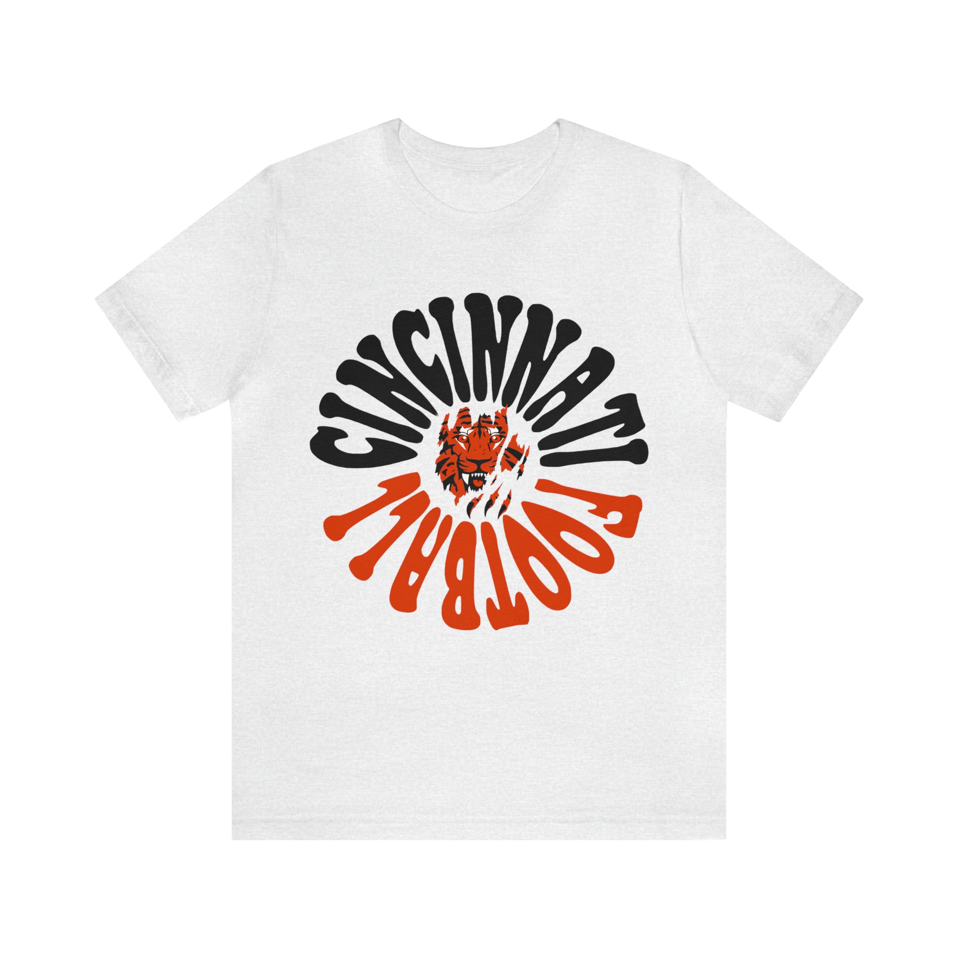 Cincinnati Bengals T-Shirt - Vintage Short Sleeve Tee - Retro Oversized, 90's Men's & Women's Apparel - Design 2