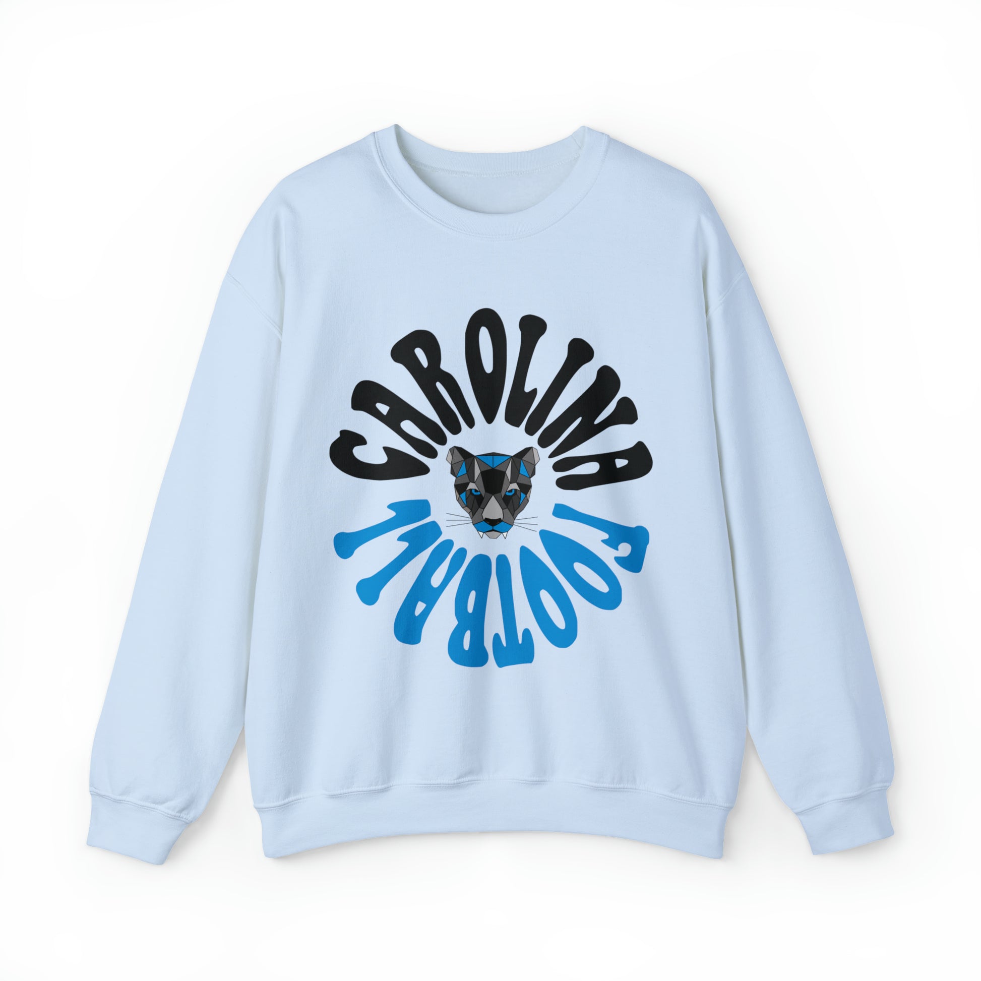 Vintage Carolina Panthers Crewneck Sweatshirt - Retro NFL Football Hoodie Apparel - Vintage Men's and Women's - Design 2
