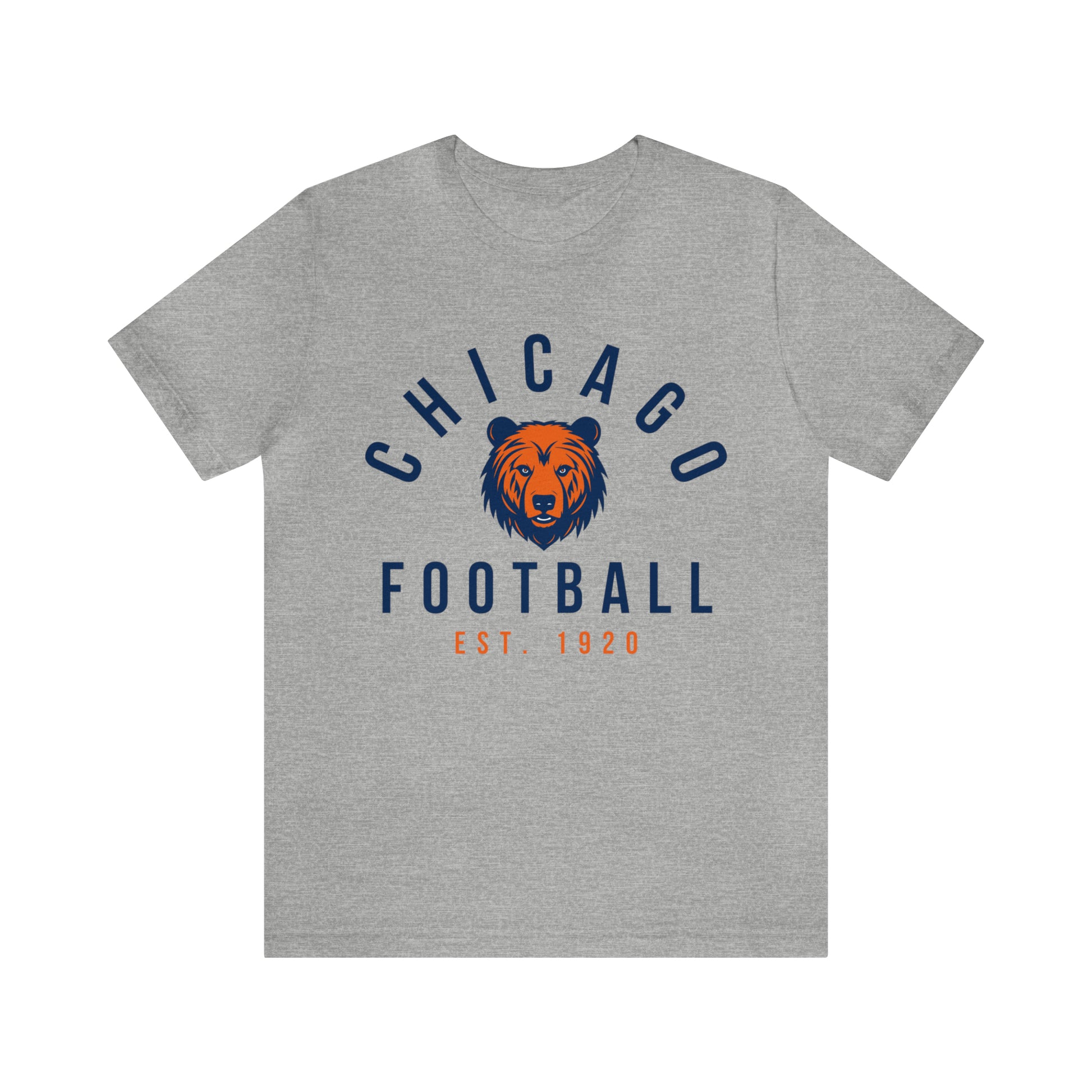 Vintage Chicago Bears Short Sleeve T-Shirt - Throwback NFL Football Men's & Women's Oversized Tee - Design 4
