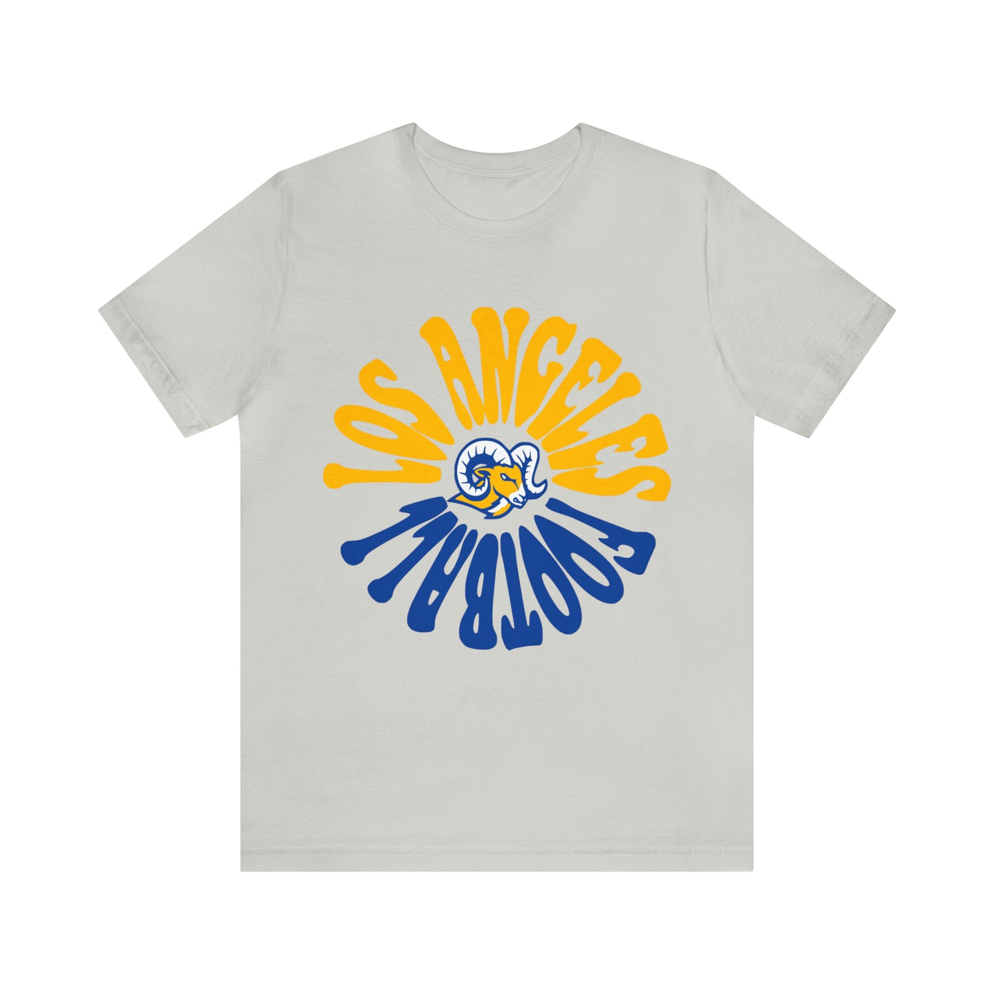 Vintage Los Angeles Rams Tee - Retro California Football T-Shirt Apparel - Men's & Women's Unisex Sizing - Design 2