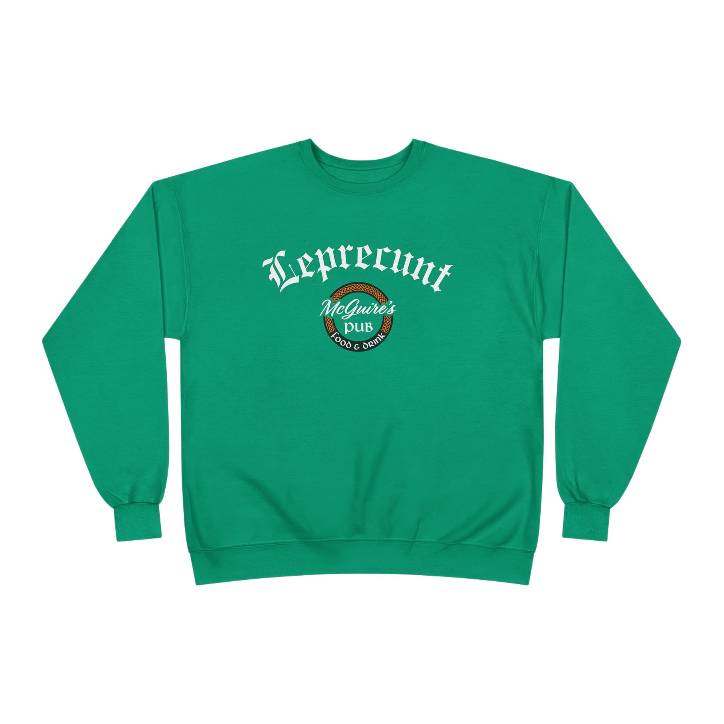 Men's Unisex McGuire's Pub Sweatshirt — Leprecunt Irish Pub St. Patrick's Day Crewneck