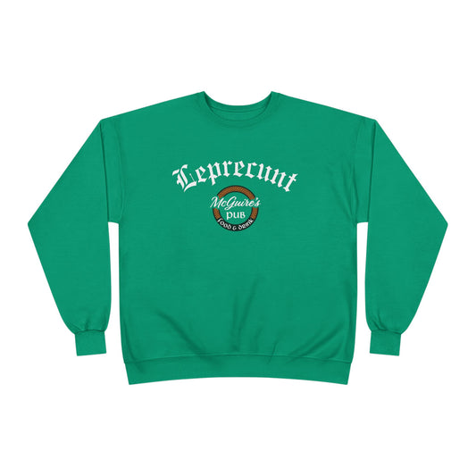 Men's Unisex McGuire's Pub Sweatshirt — Leprecunt Irish Pub St. Patrick's Day Crewneck