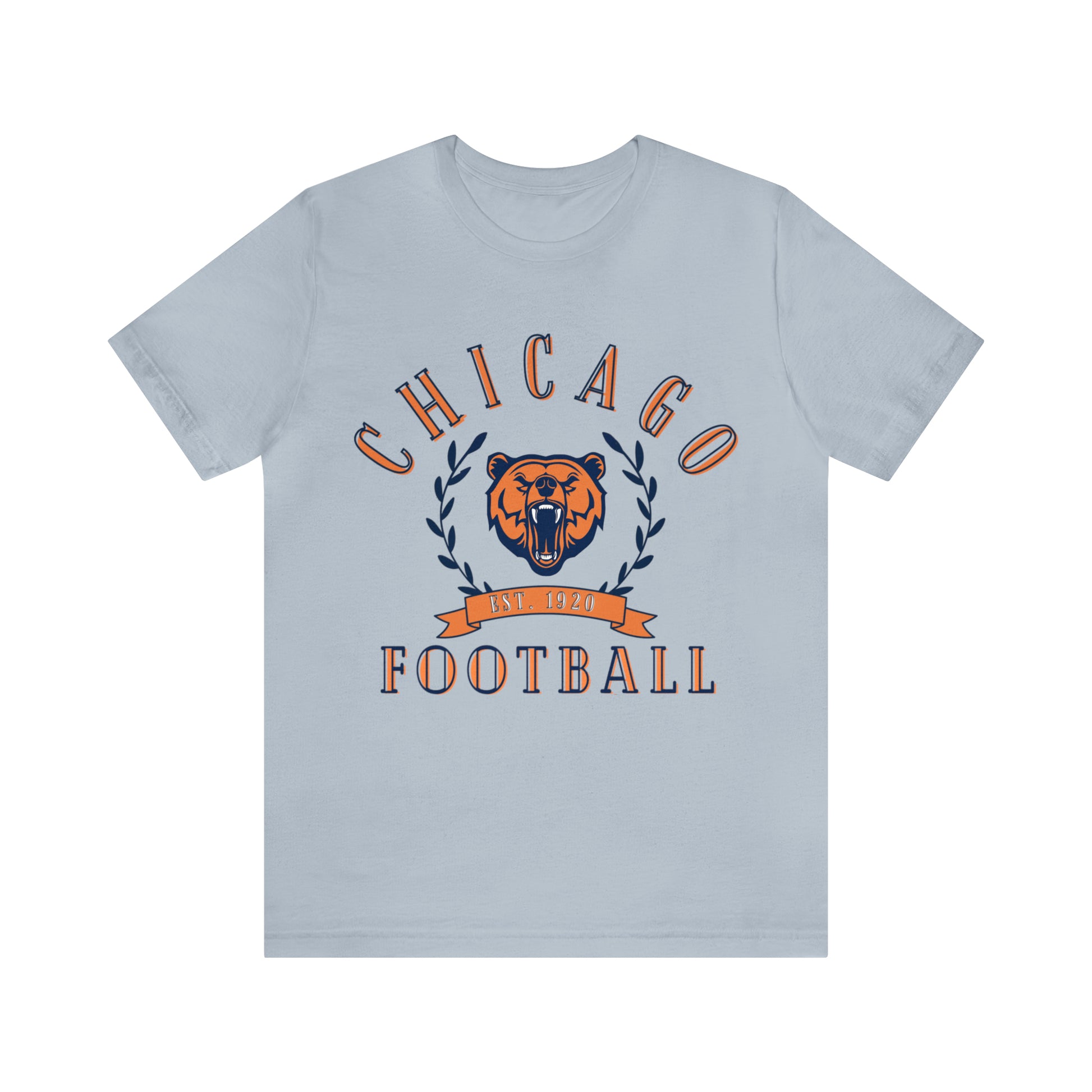 Vintage Chicago Bears Short Sleeve T-Shirt - Throwback NFL Football Men's & Women's Oversized Tee - Design 3