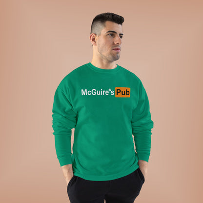 McGuire's Pub Sweatshirt — Irish Pub St. Patrick's Day Crewneck