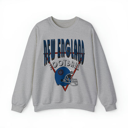 Vintage New England Patriots Sweatshirt - Vintage Style Football Crewneck - Men's & Women's Football Apparel