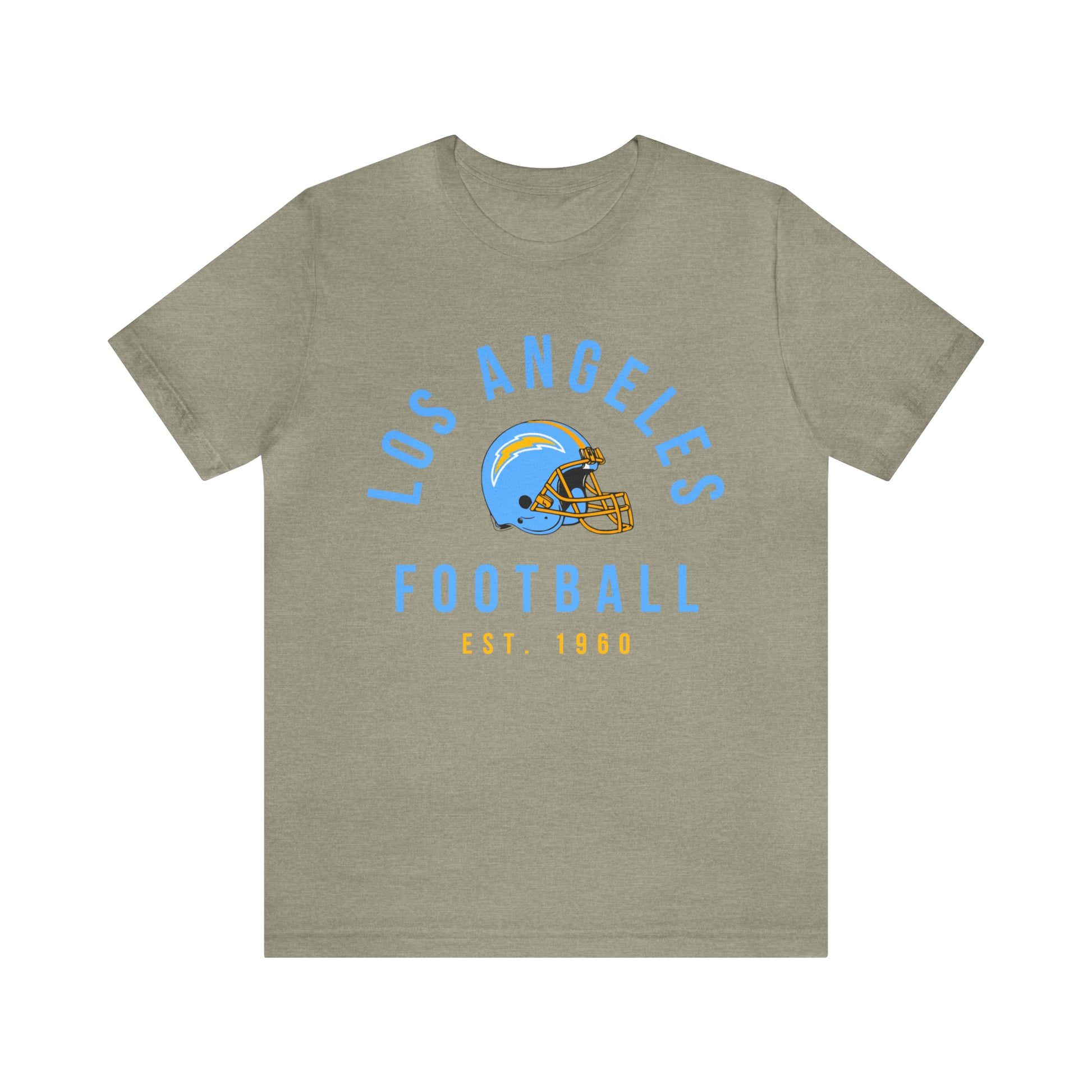 Vintage Los Angeles Chargers T-Shirt - Vintage L.A. Football Oversized Short Sleeve Tee Style Apparel - Design 2