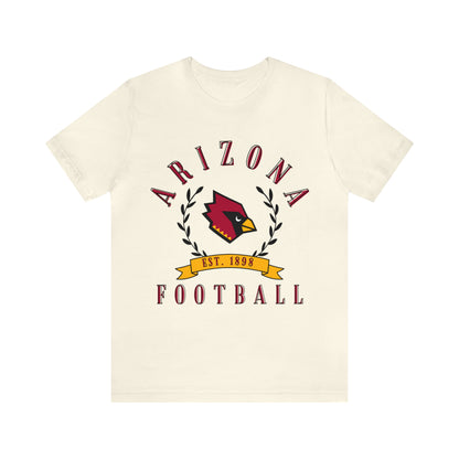 Vintage Arizona Short Sleeve T-Shirt - Retro Style Football Tee - Men's & Women's Retro Apparel - Design 3