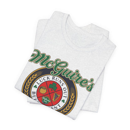 Men's Unisex McGuire's Vintage Shamrock Softstyle Tee T-Shirt